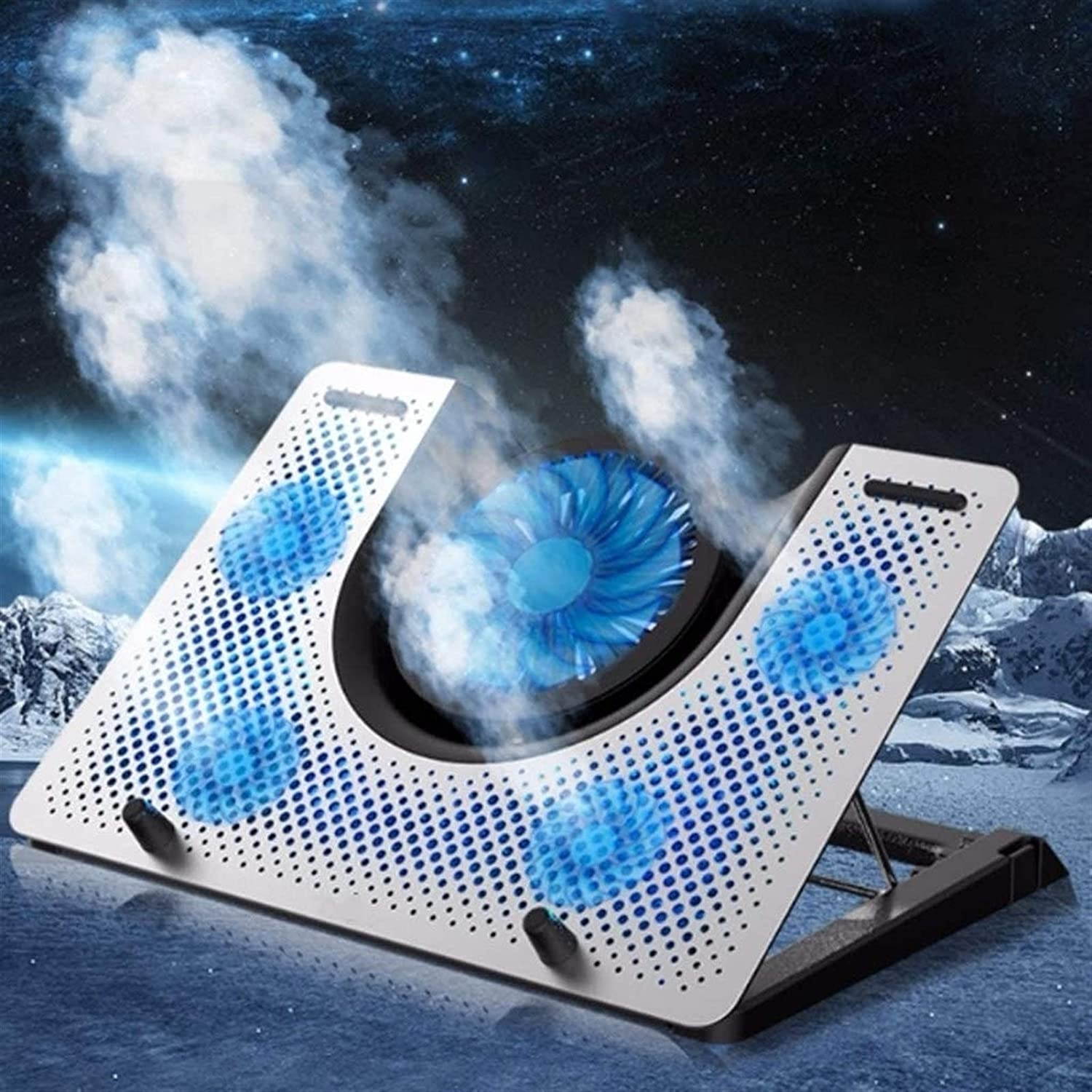 Computer Cooler USB Cooling Fan Laptop Notebook Cinema Cooler USB External Heat Sink Computer Bracket High Speed Mute Cool Pad (Color : NO.3)