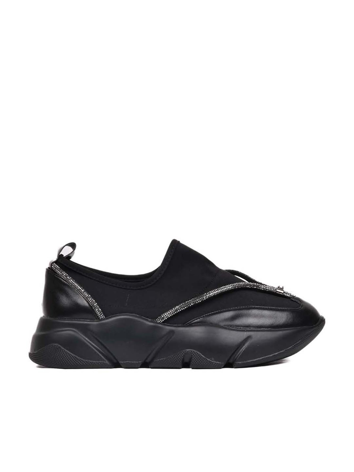 Jove Women's Black Casual Sneakers