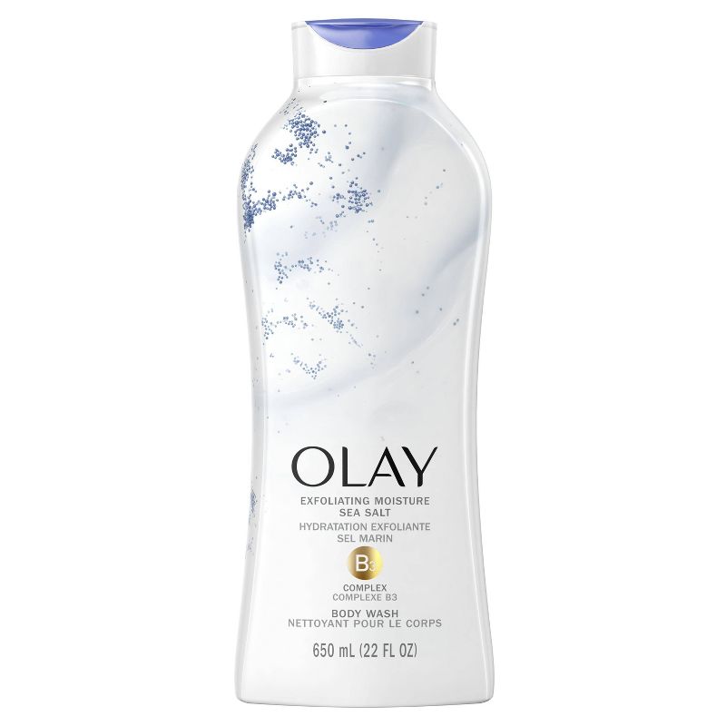 Olay Exfoliating Body Wash with Sea Salts - 22 fl oz