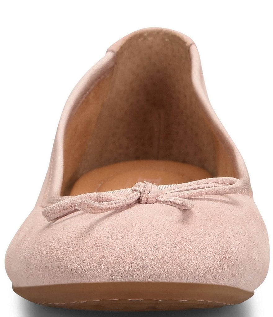 Born Brin Suede Leather Slip-On Flats