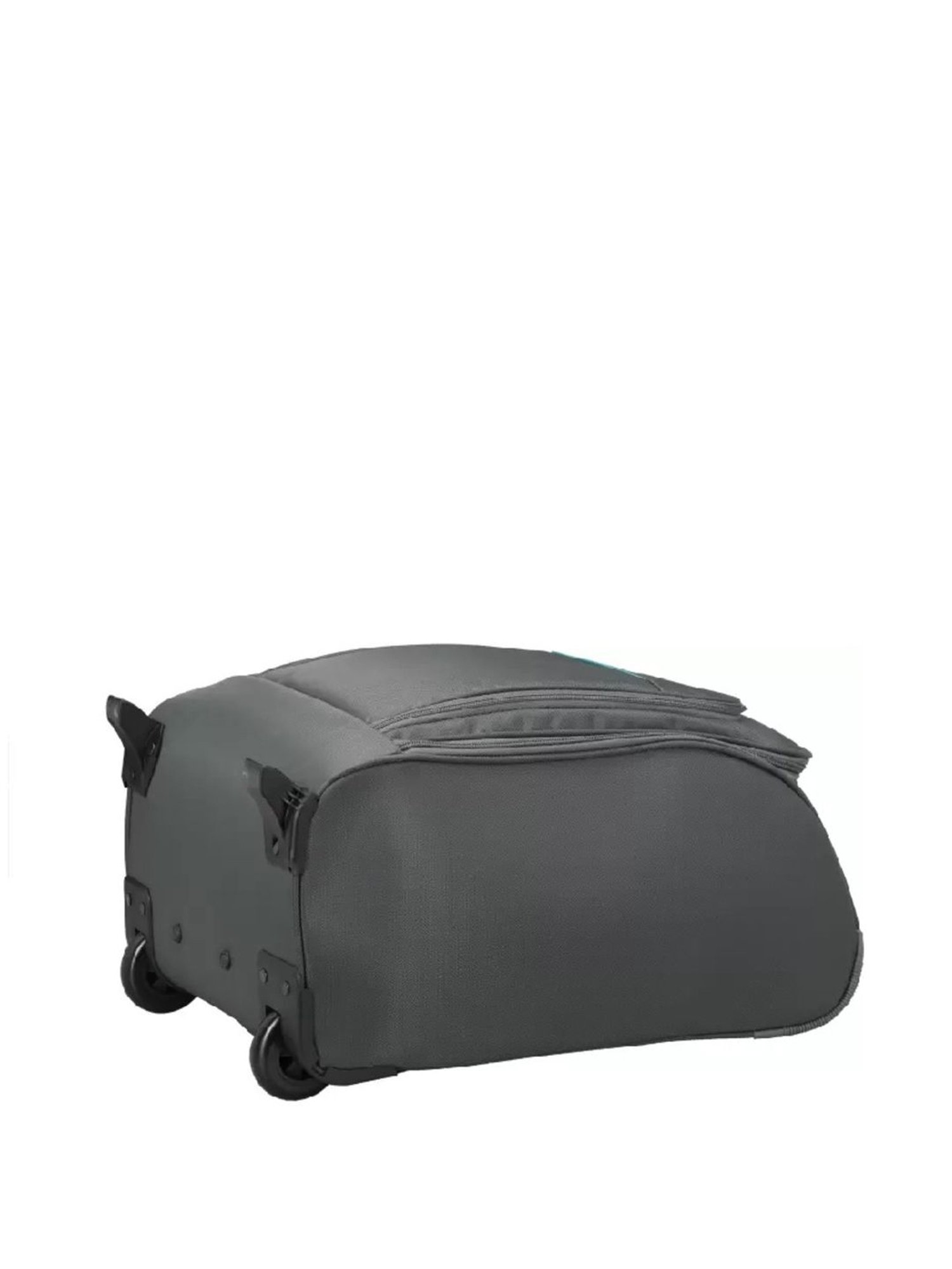 Aristocrat Drive Grey Solid Soft Cabin Trolley Bag - 28 Cm