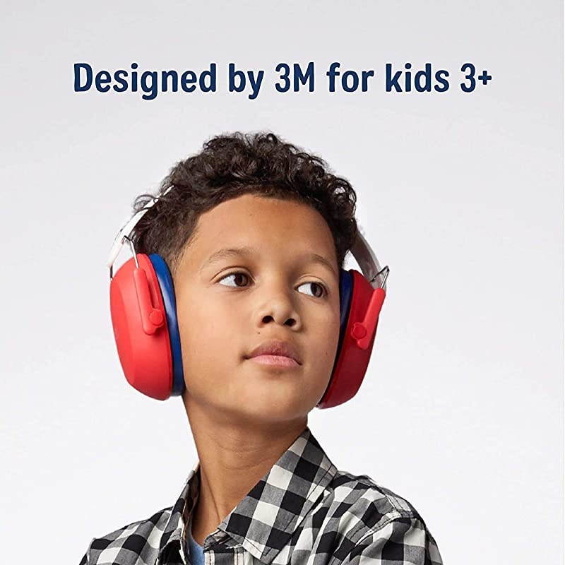 WorkTunes Connect Hearing Protection  Kids Hearing Protection Red