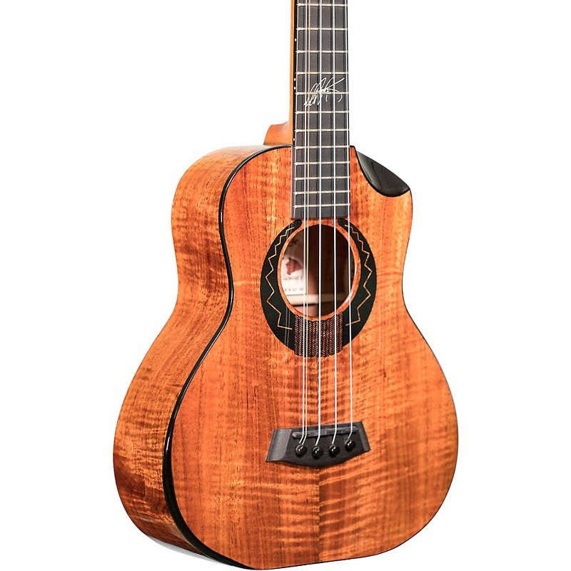 Kanile'a Ukulele Willie K 5-String Super Tenor Ukulele Gloss Natural