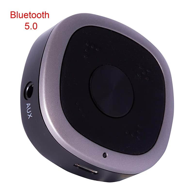 Low Latency Bluetooth Transmitter Receiver Bluetooth V50 | 35 mm Wireless Audio Adapter for TV PC Cell Phones Stereos Speakers amp Headphones