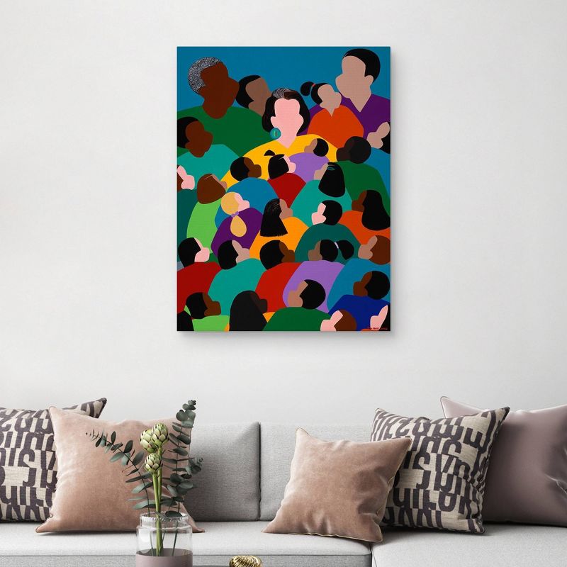 30" x 40" Keeper of The Flame by Synthia Saint James Canvas Art Print - Masterpiece Art Gallery