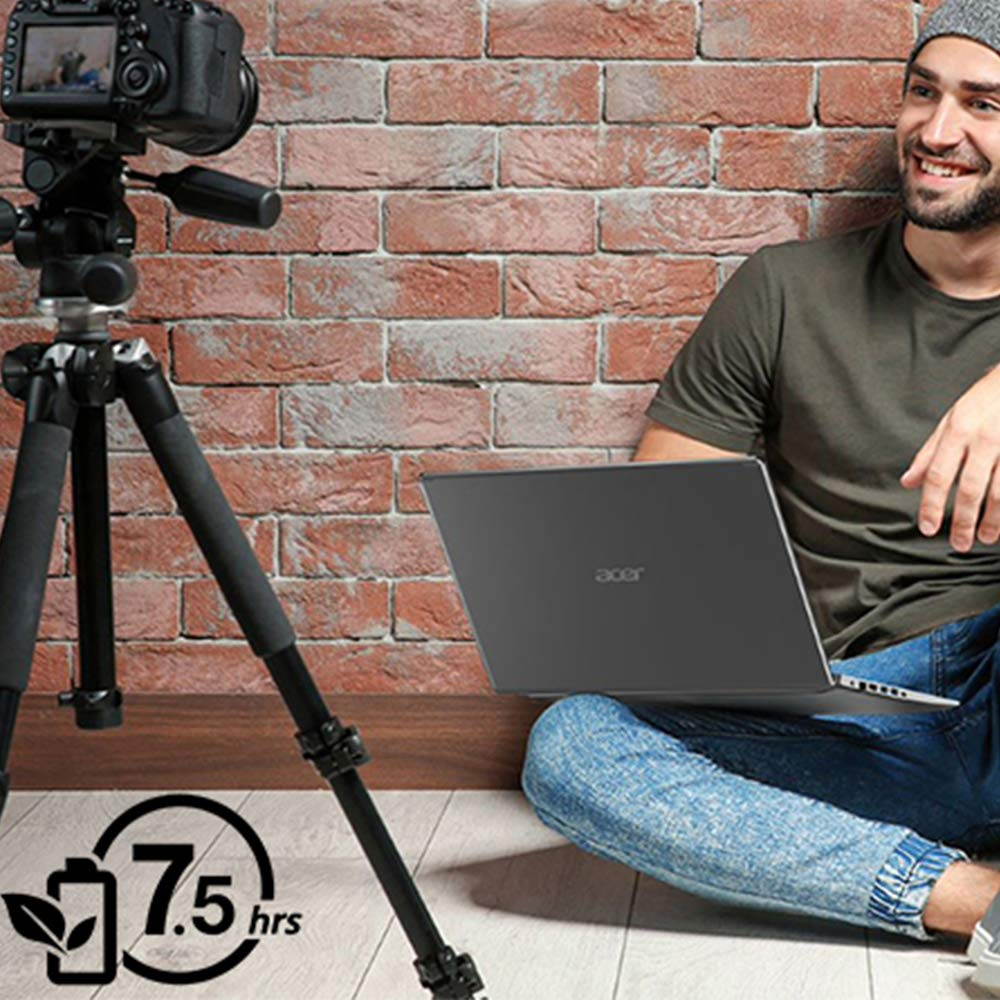 Acer Aspire 5 Slim Laptop, 15.6" Full HD IPS Display, AMD Ryzen 3 3200U, Vega 3 Graphics, 4GB DDR4, 128GB SSD, Backlit Keyboard, Windows 10 in S Mode, A515-43-R19L