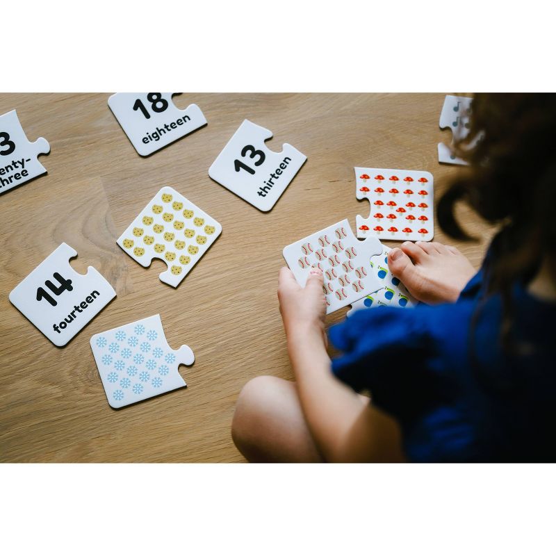 Chuckle & Roar Counting Learning Puzzle 50pc