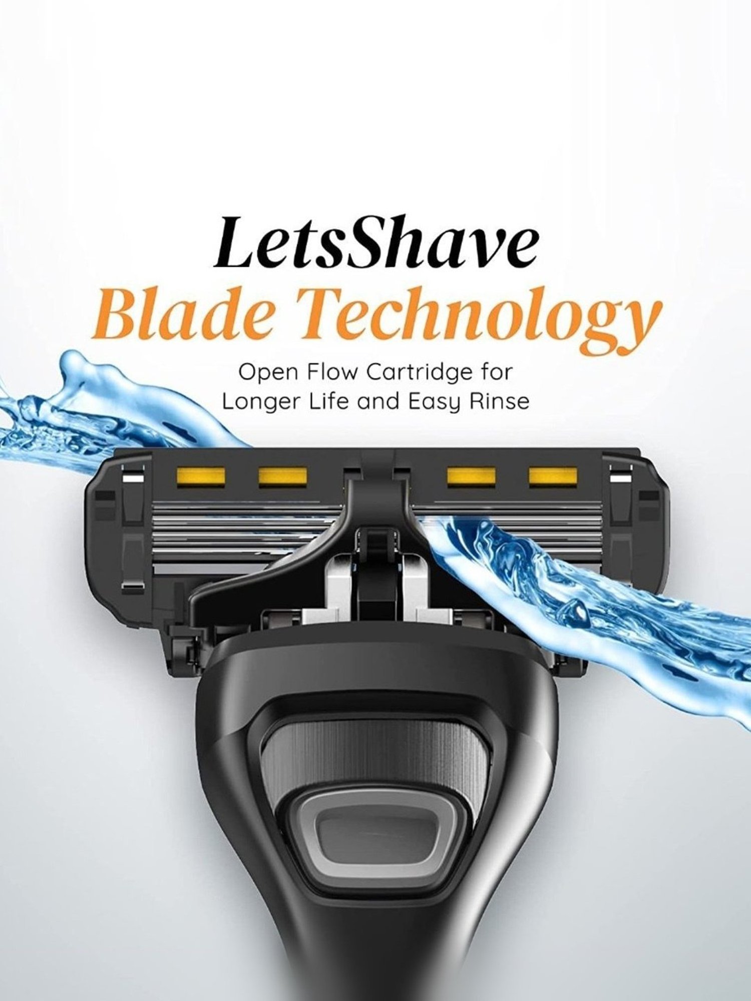 LetsShave Pro 4 Razor Trial Kit for Men (Multicolor)