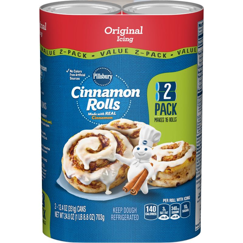 Pillsbury Ready to Bake Cookie Reeses Mini Pieces - 16oz/12ct