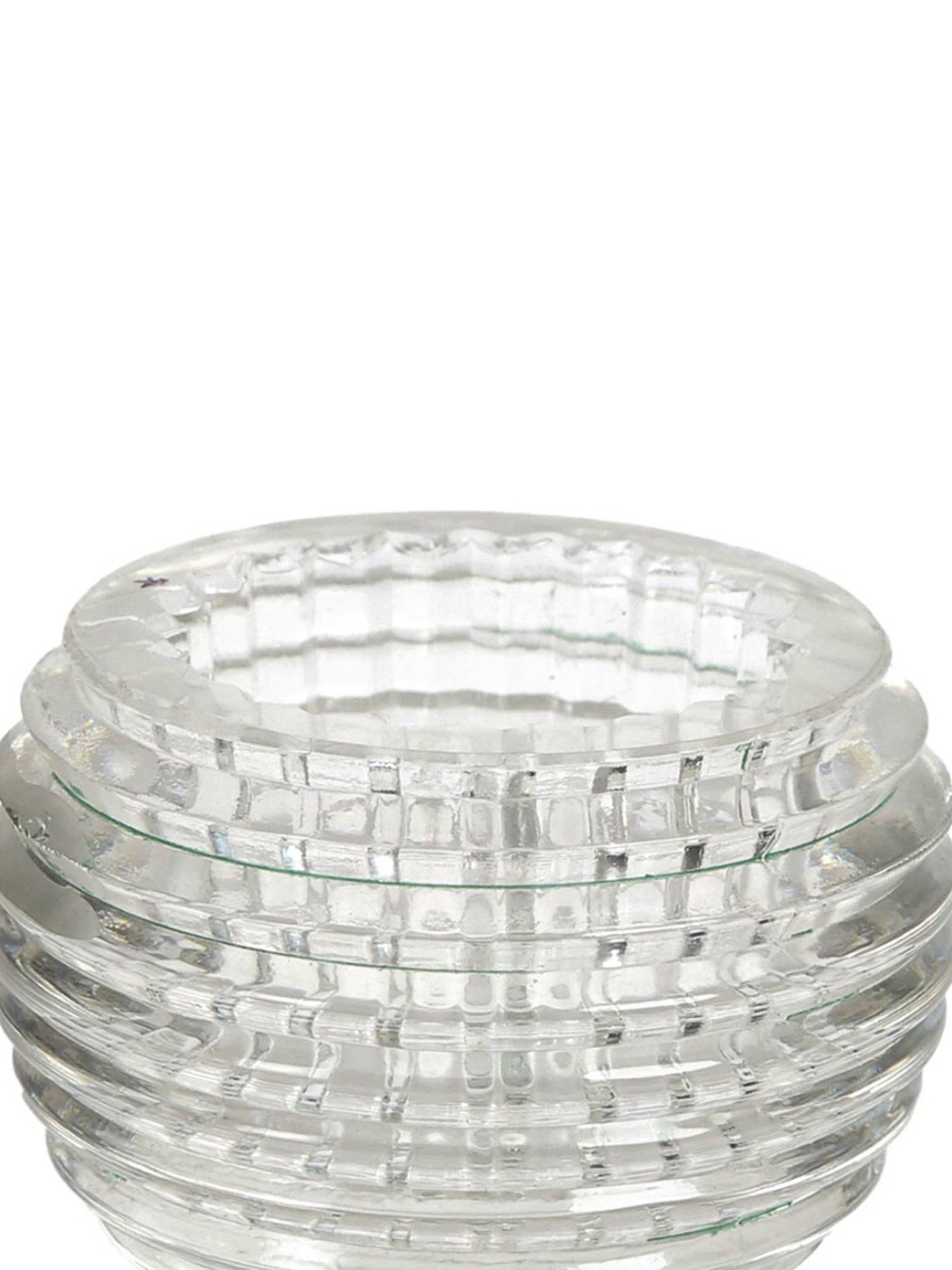 Home4U Noor Crystal Transparent Glass Votive