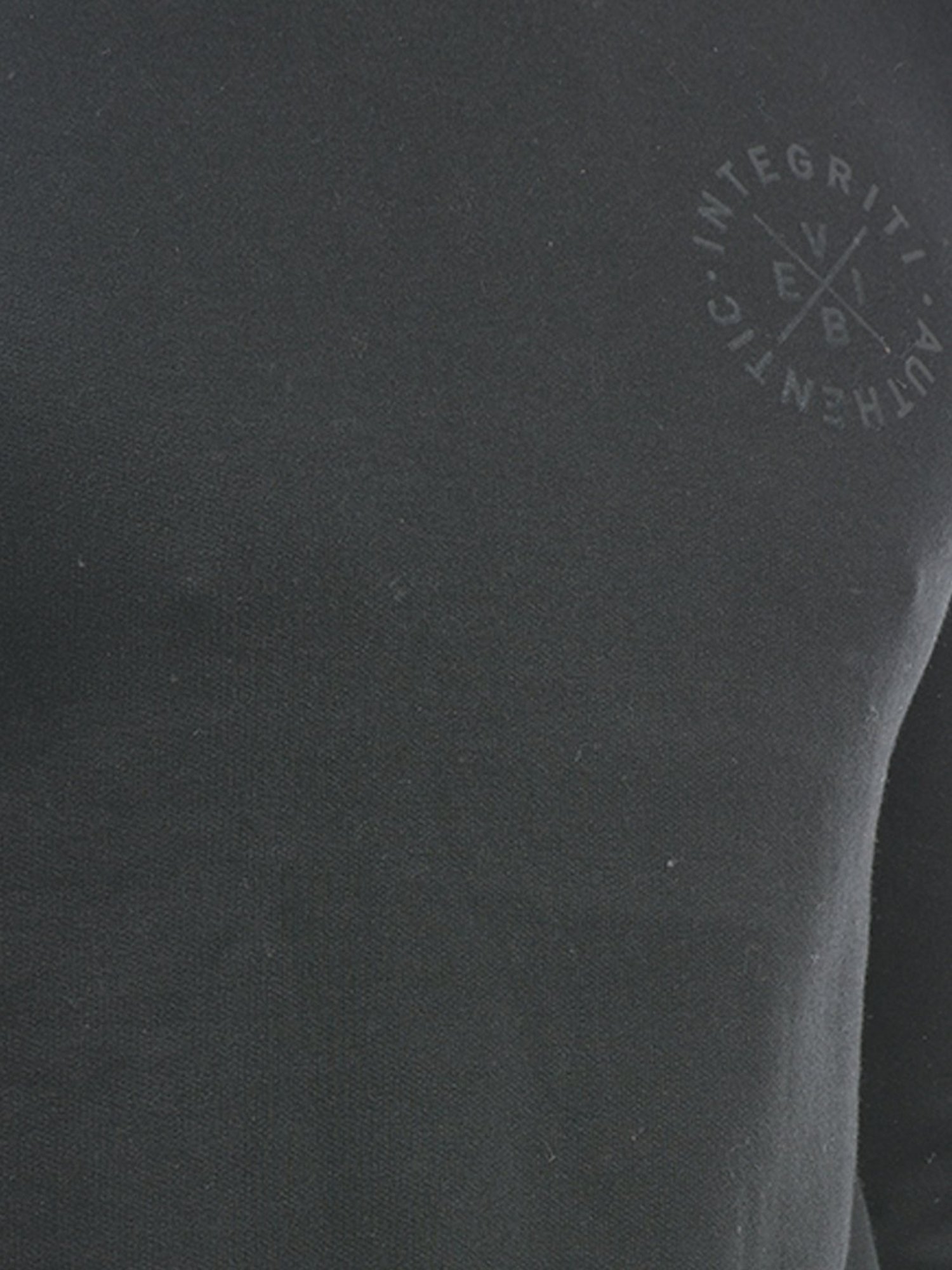 Integriti Black Regular Fit Sweatshirt