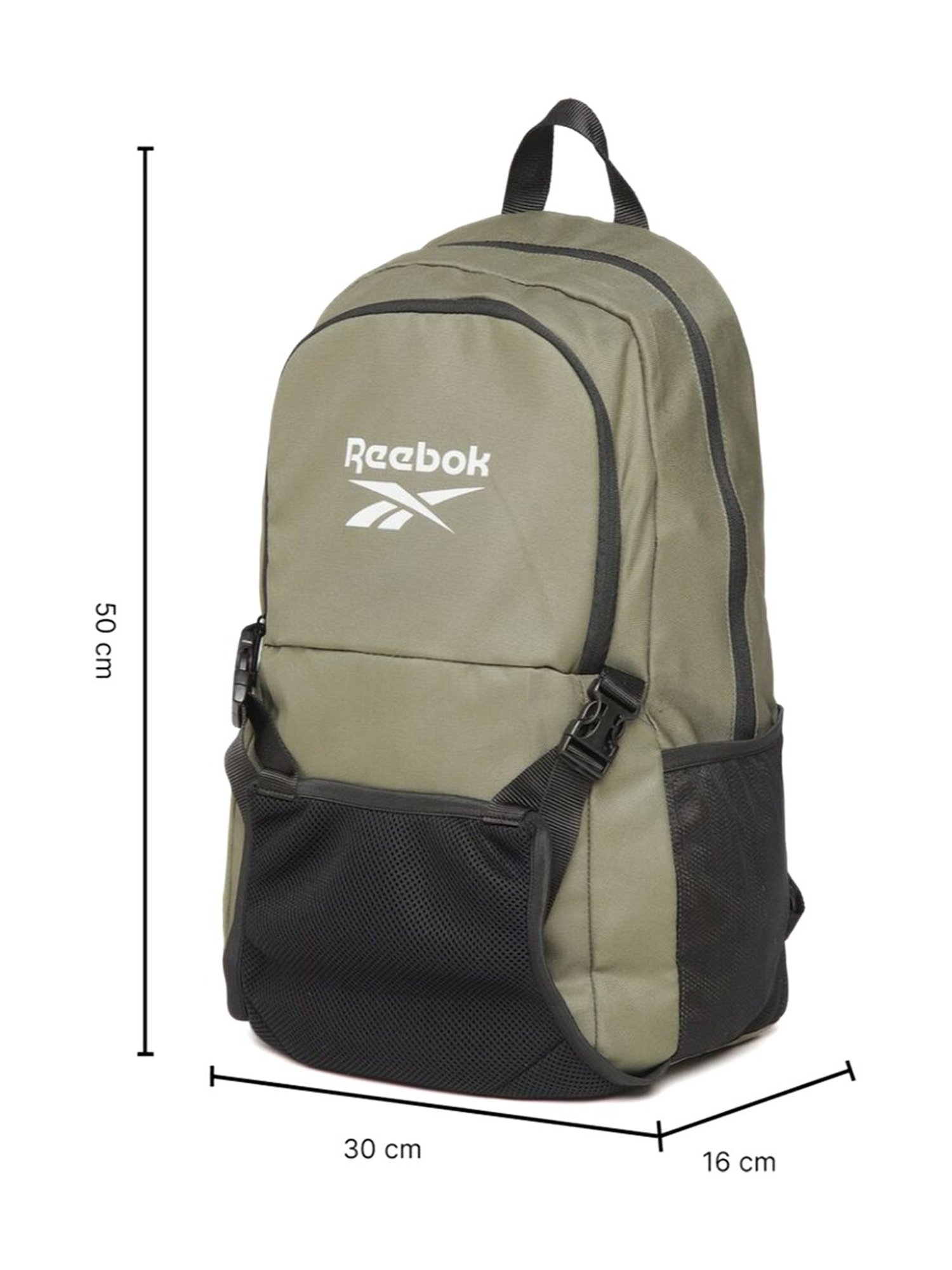 Reebok Olive Backpacks - 7 Ltrs