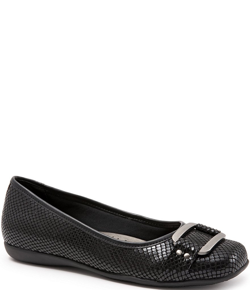 Trotters Sizzle Signature Snake Print Slip Ons