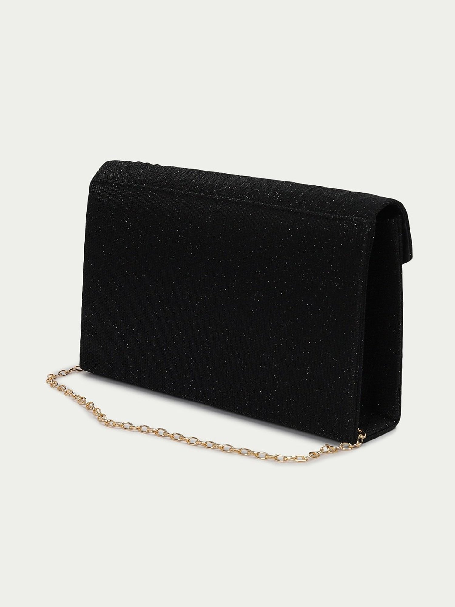 Estee & Lilly Turn Key Closure Clutch - Black