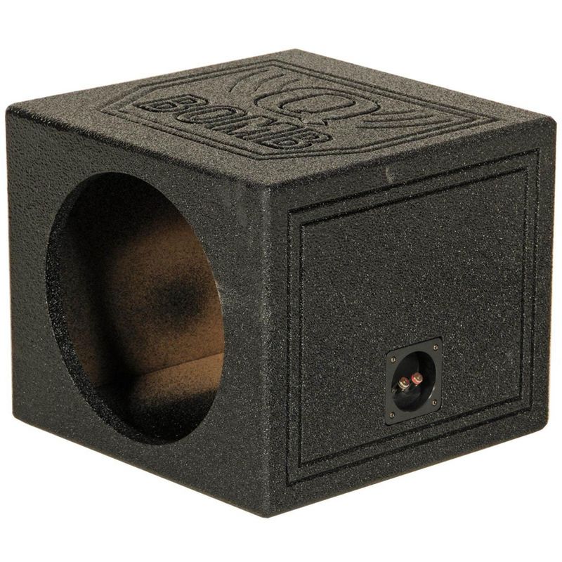 Q-POWER QBOMB15S QBOMB 15 Inch Sealed Car Single Subwoofer Sub Box Enclosure