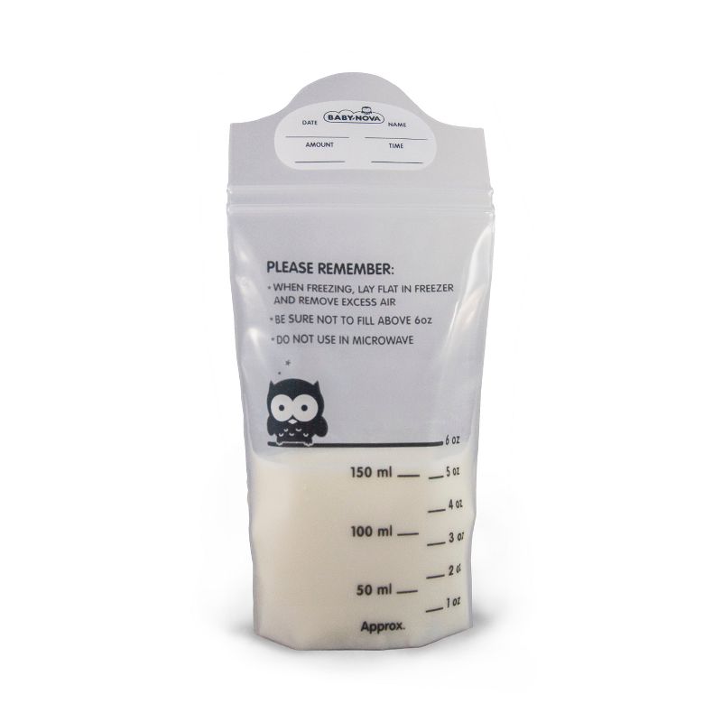 Baby Nova Breast Milk Storage Bags - 55ct