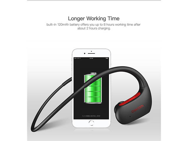AutofeelSunriseoffice IPX7 Waterproof Sweatproof Wireless Bluetooth Headphones Stereo Super Bass Earbuds Earphone Headset Hand Free Earpiece For Phone iPhone Xiaomi Samsung Oppo Huawei