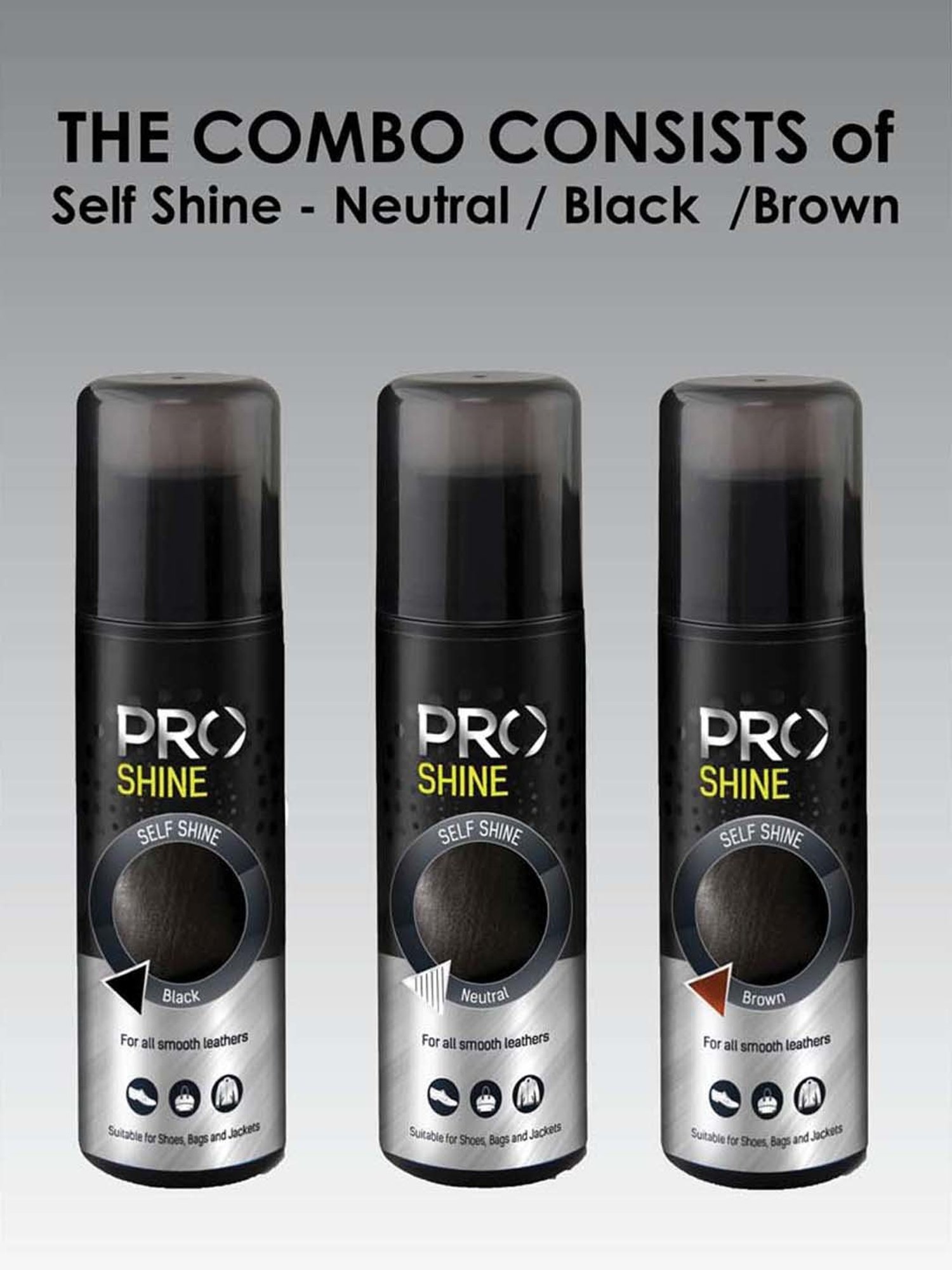 Pro Multicoloured Liquid Shiner (Pack of 3)