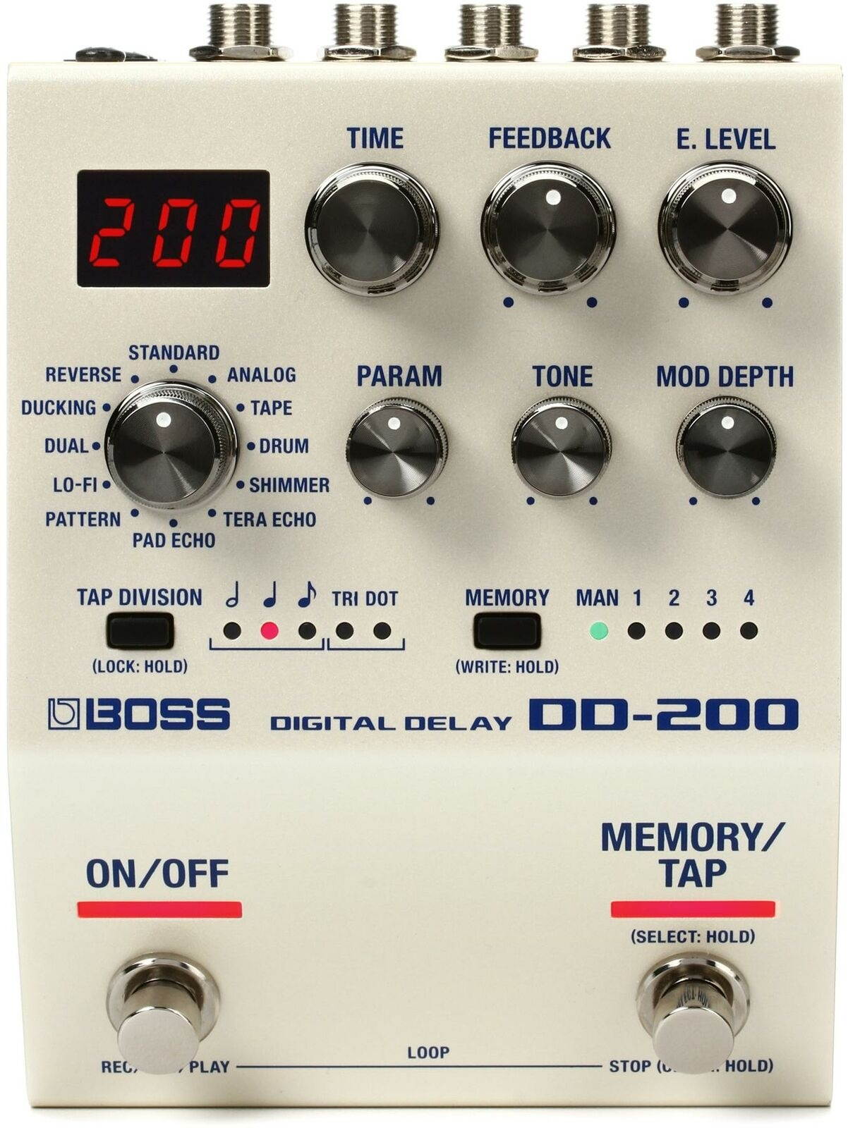Boss DD-200 Digital Delay Pedal