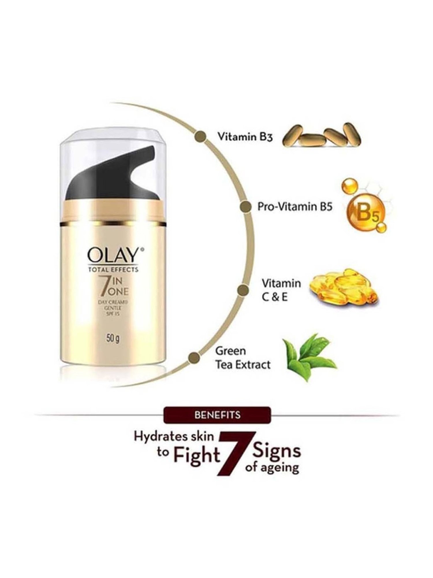 Olay Total Effects 7 In One Anti-Ageing Day Cream SPF 15 - 50 gm