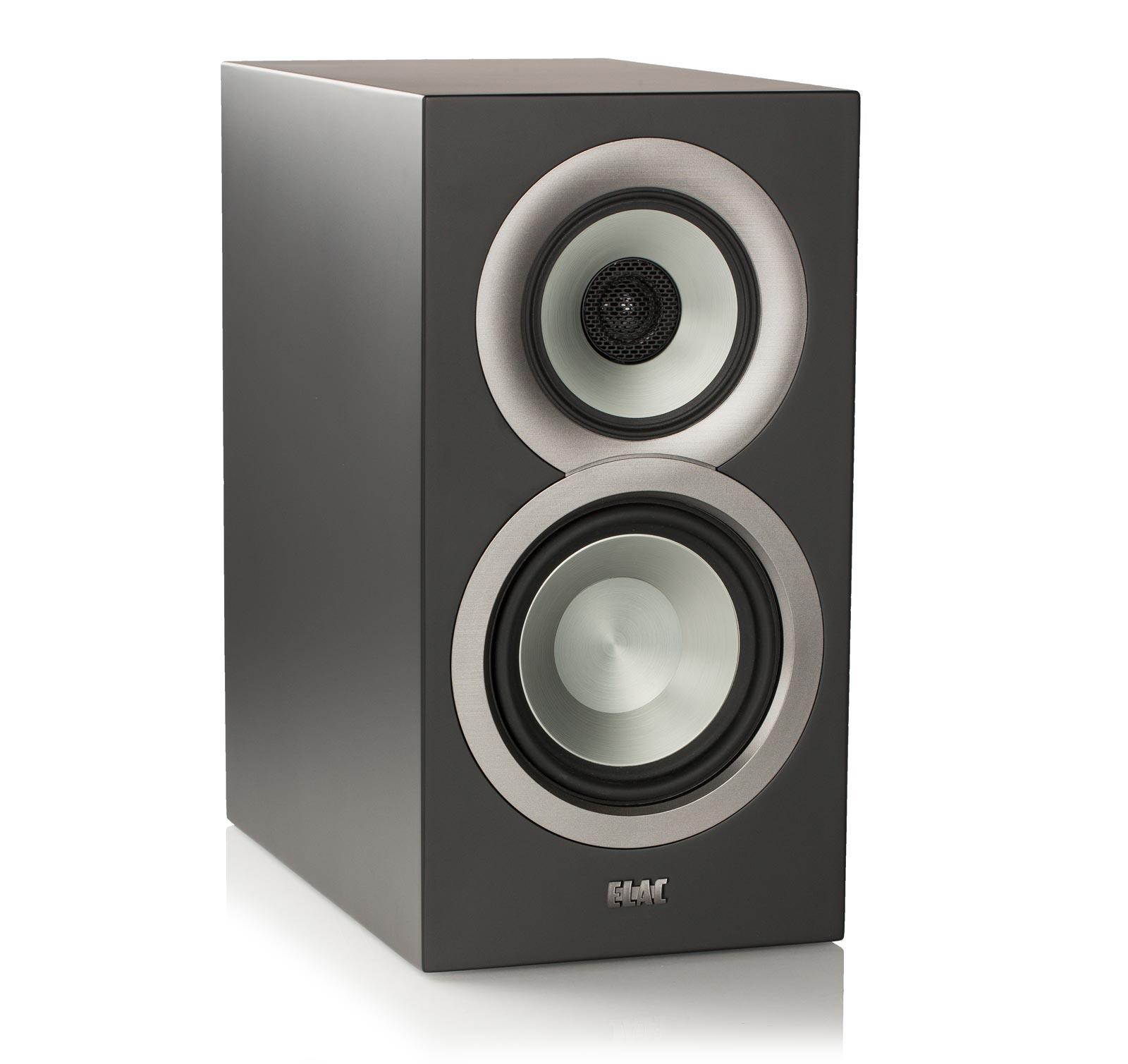 Elac Uni-Fi BS U5 Slim Bookshelf Speakers - Pair (Satin White)