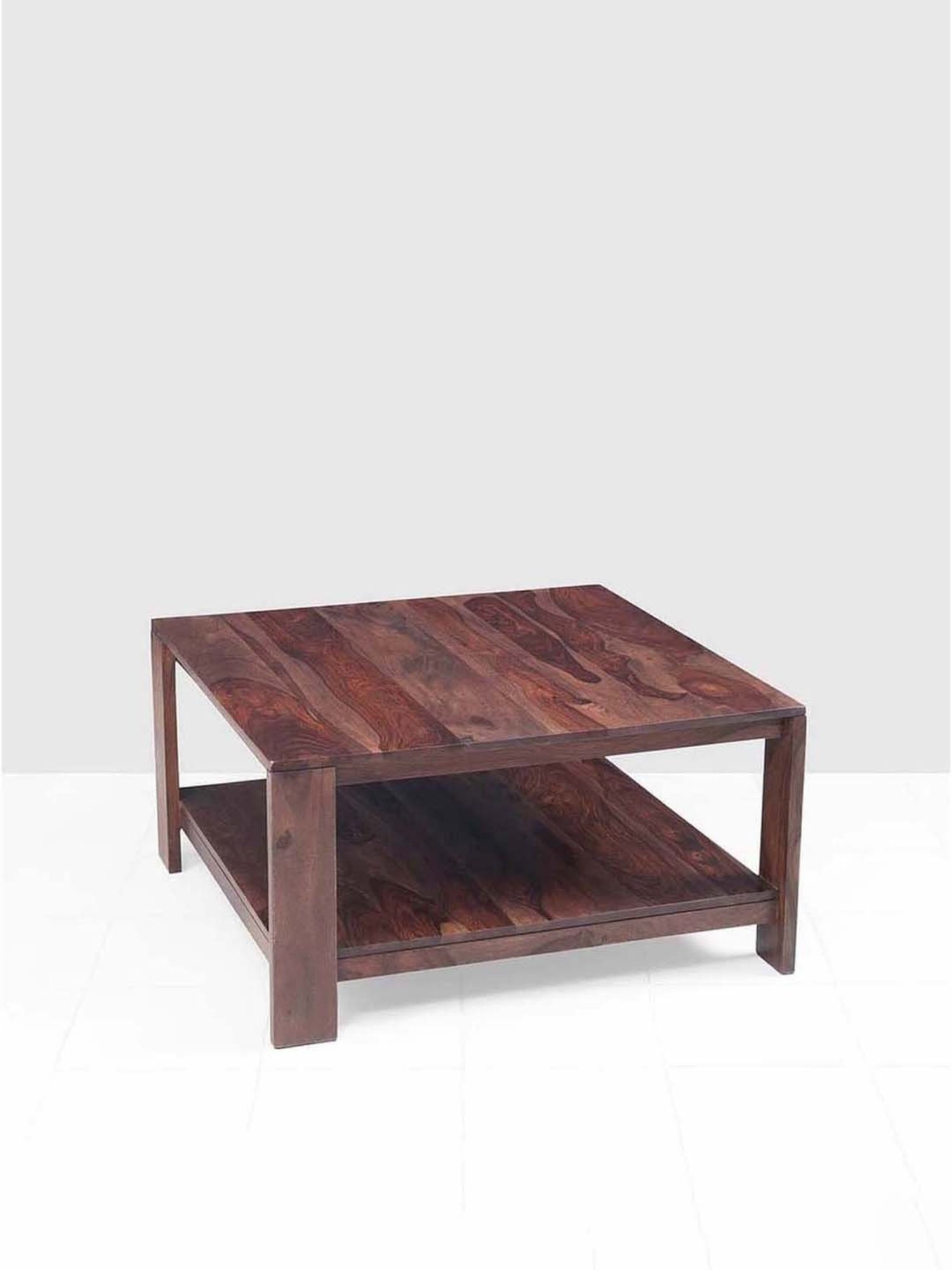 Fabindia Brown Sheesham Wood Coffee Table