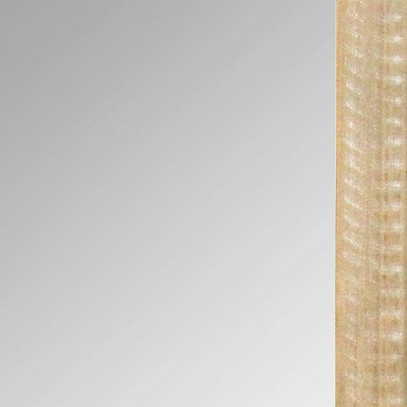 10.24" x 34.06" Cecilia Wall Mirror Natural - Stratton Home Décor