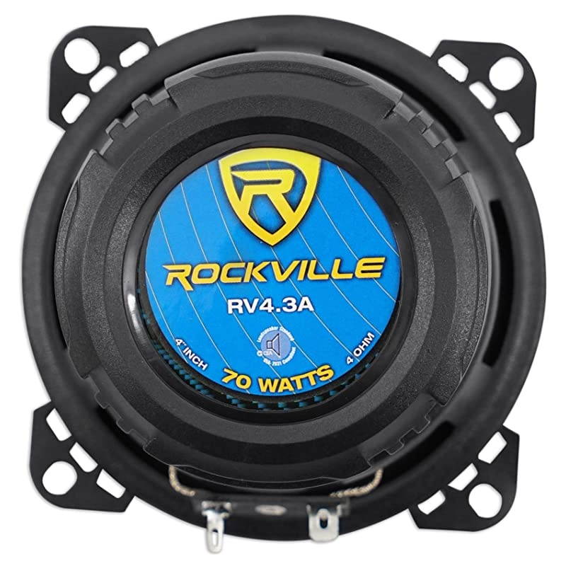Pair  RV43A 4 3Way Car Speakers 500 Watts 70w RMS CEA Rated Total