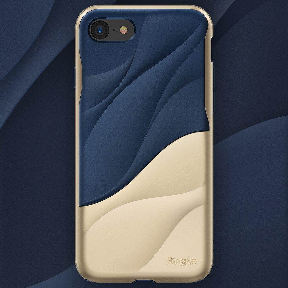 Apple iPhone 8 Case, Ringke [WAVE] Dual Layer Heavy Duty Shockproof PC TPU Protective Cover for iPhone 7 / iPhone 8 - Coastal Blue