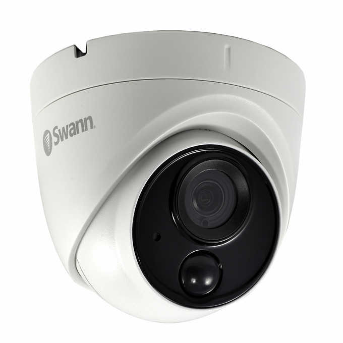 Swann 4K DVR Security Kit with 8-channel DVR, 4 Sensor Warning Light Cams and 2 Dome Cams
CODV8-55802D4WLWF-US