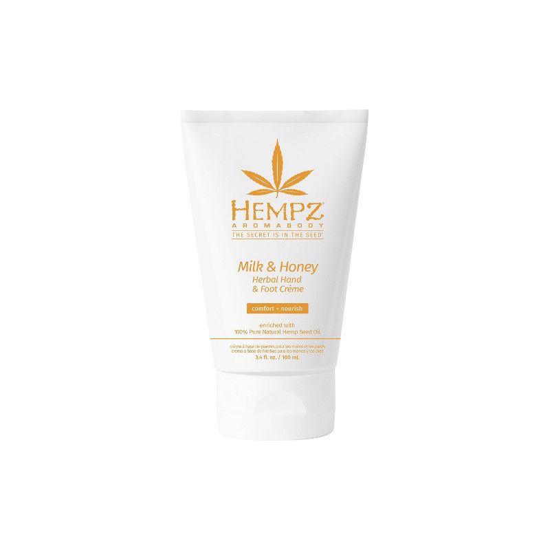 Hempz Aromabody Milk and Honey Herbal Hand and Foot Cream - 3.4 fl oz