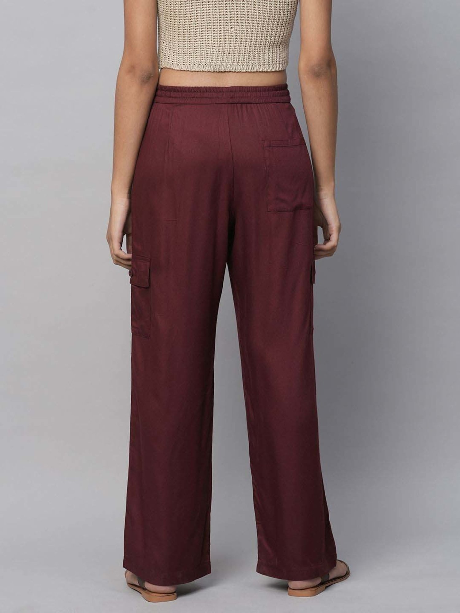 Chemistry Maroon Lounge Pants