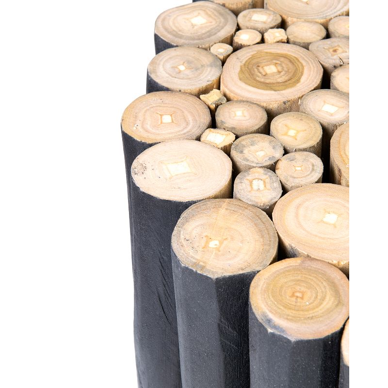 Maryann Teak End Table Black - East At Main