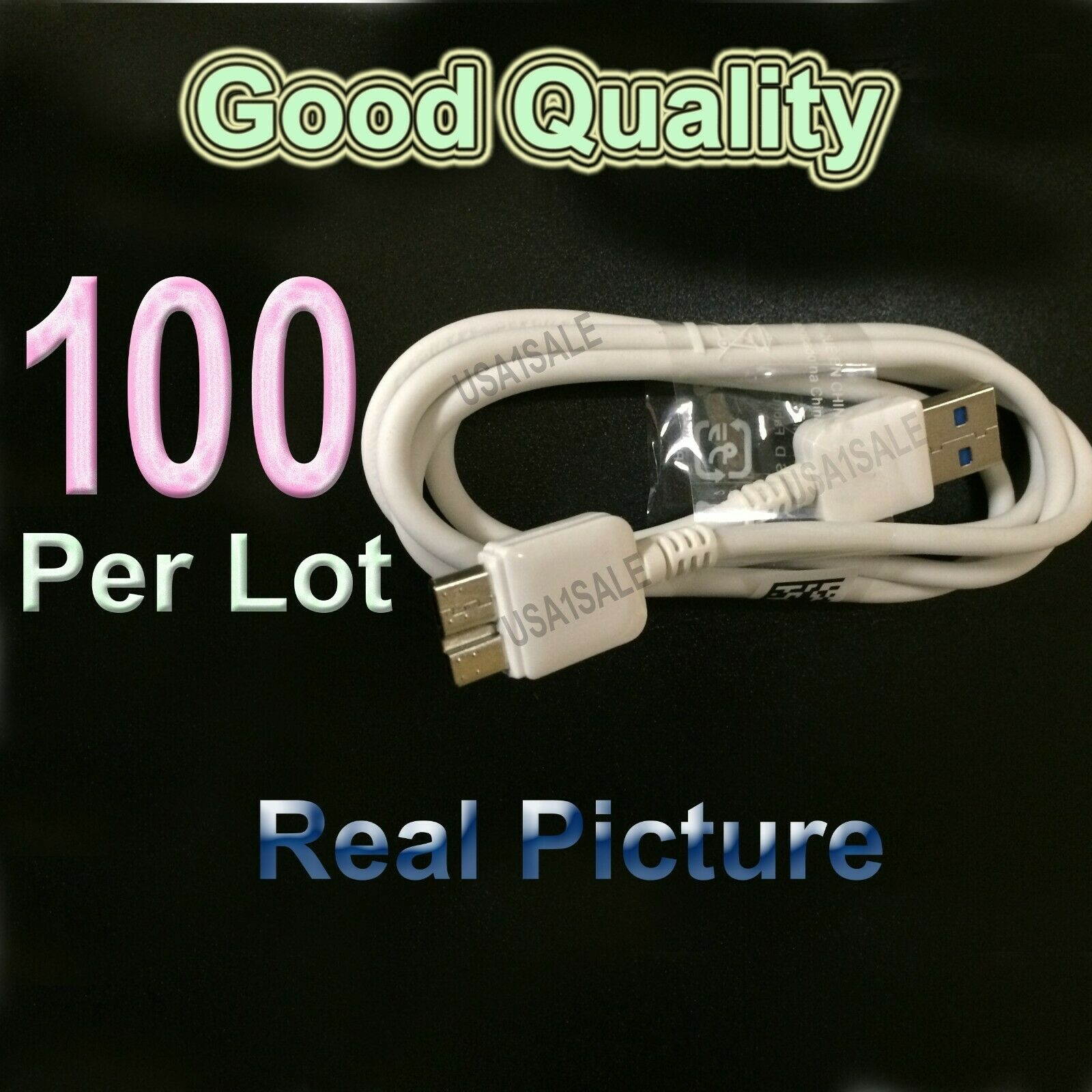 Wholesale LOT 100 x USB 3.0 Data Sync Charger Cable For  Galaxy S5 Note 3