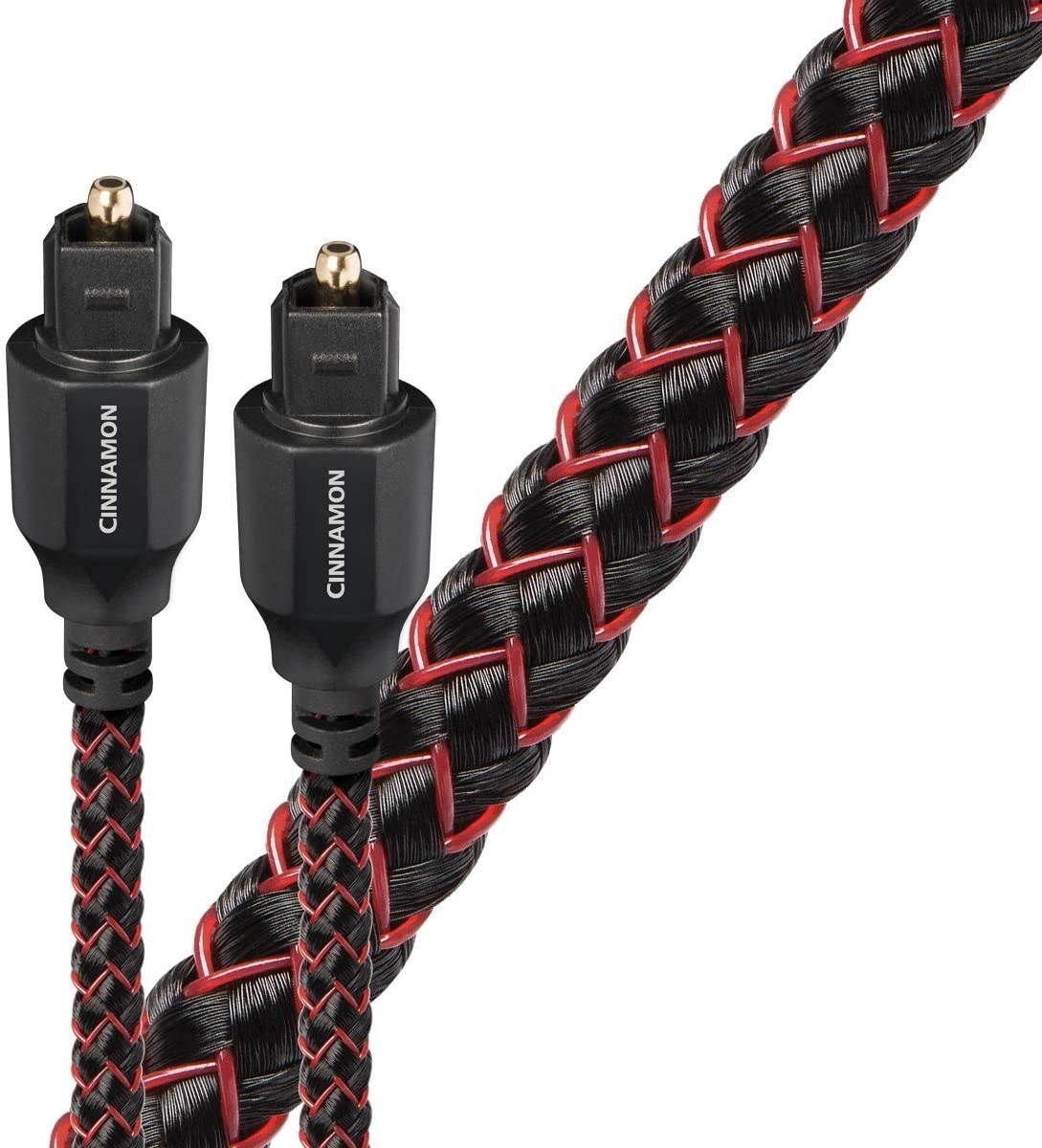 AudioQuest Cinnamon Toslink Fiber Optic Digital Audio Cable - 4.92 ft. (1.5m)