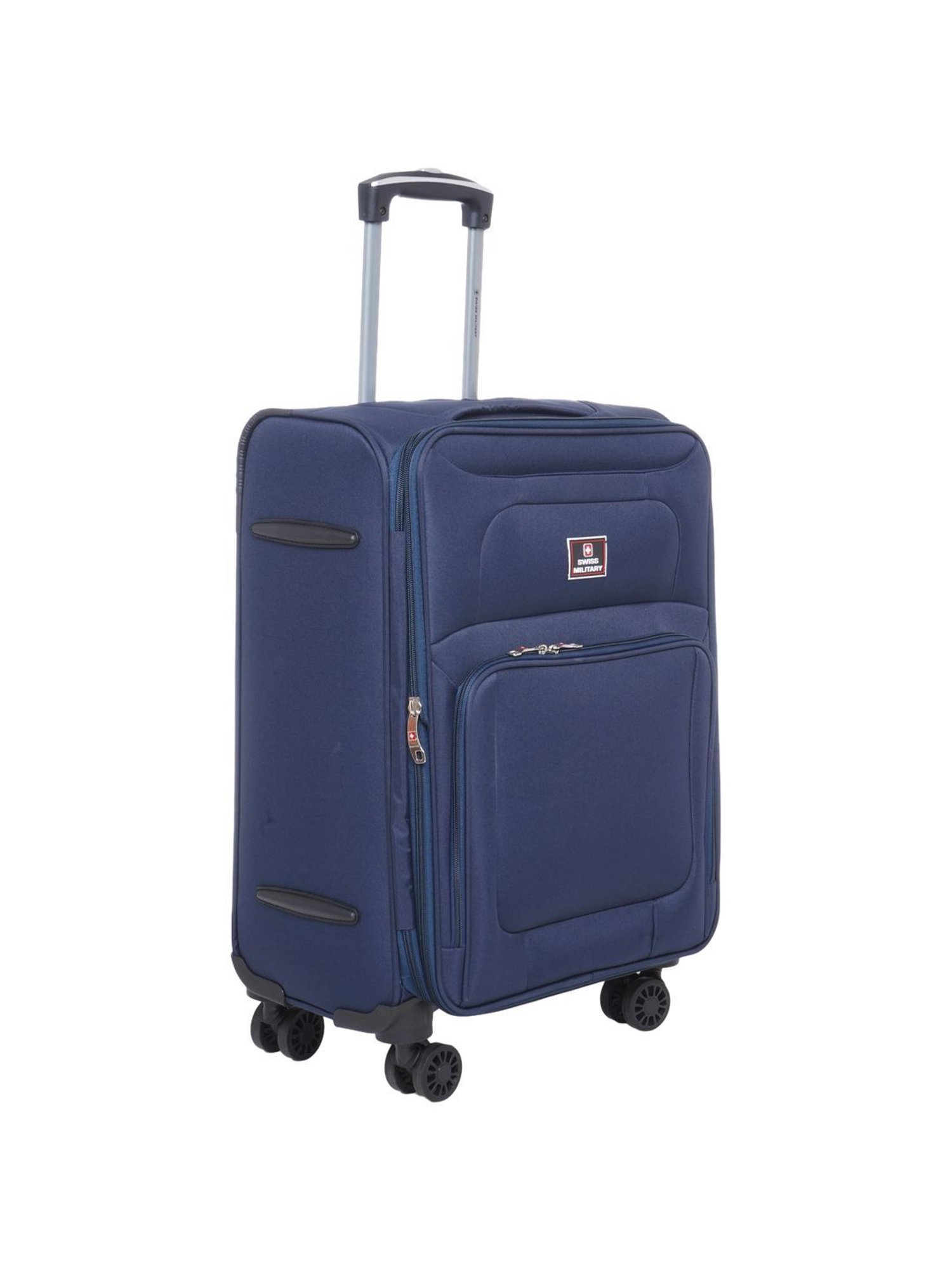 Swiss Military Navy 8 Wheels Small Carry-On Luggage