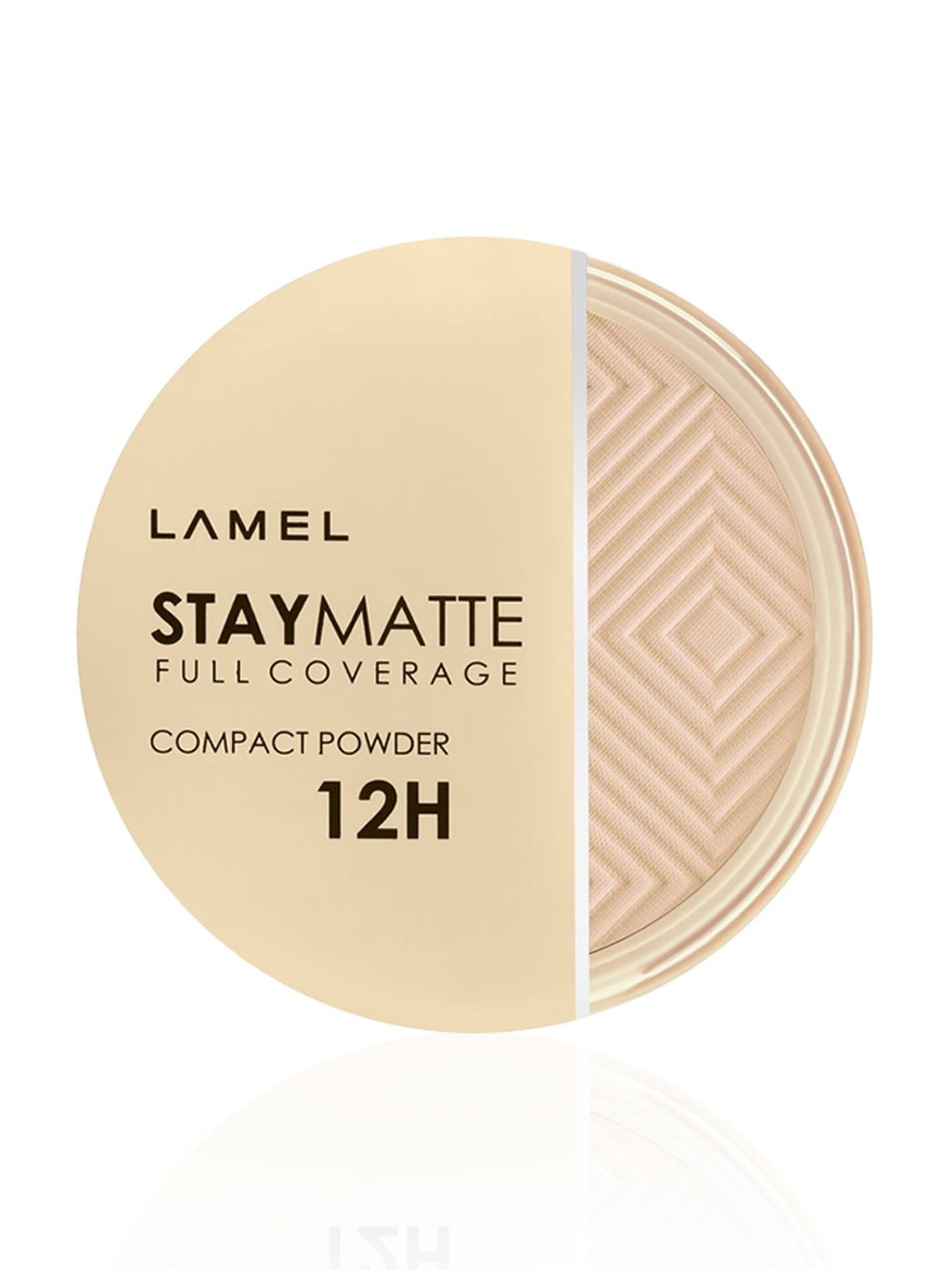 Lamel Stay Matte Compact Powder 402 Cold Ivory - 12 gm