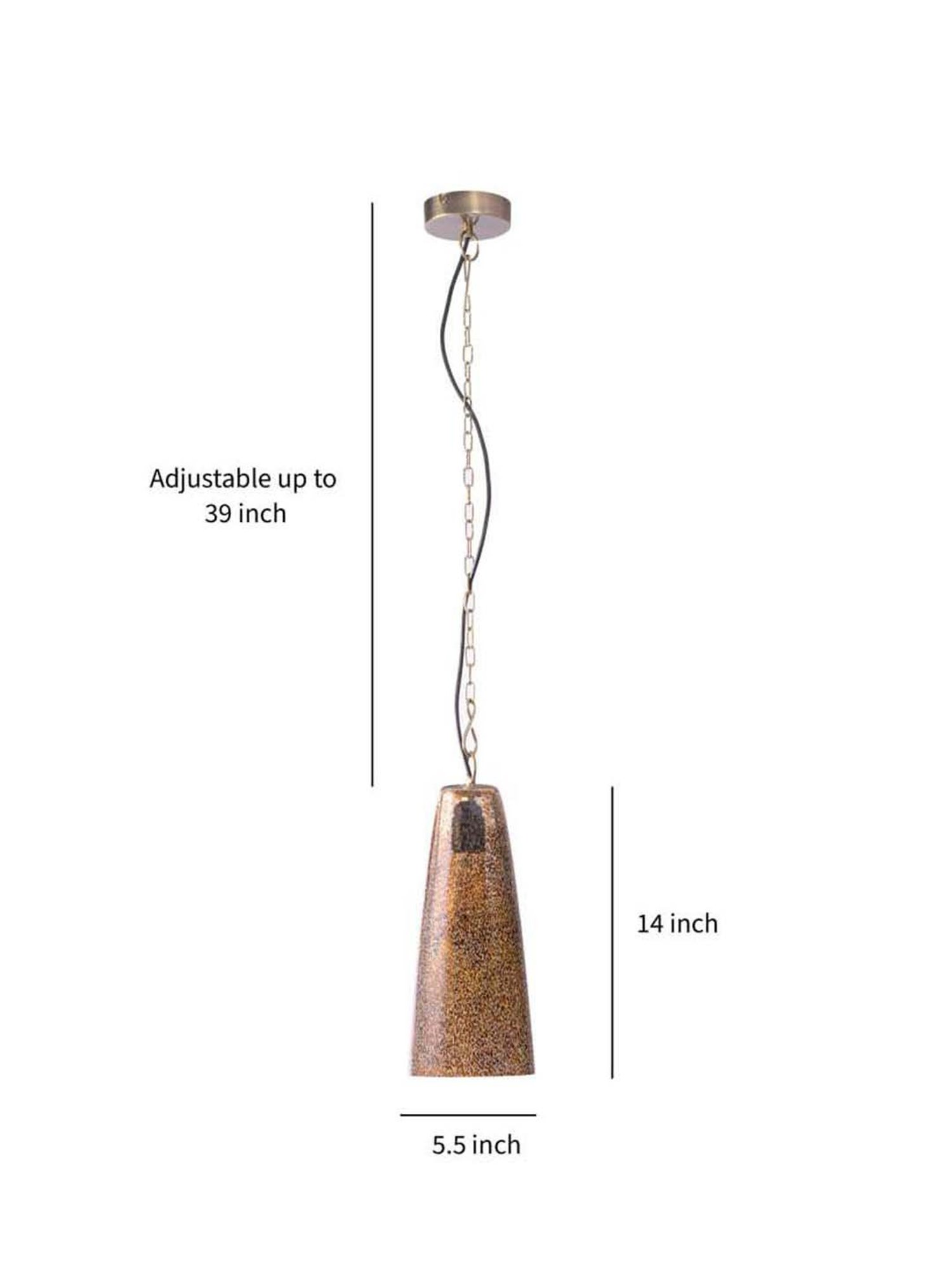 DecorativeRay Golden Chandiler - Set of 1