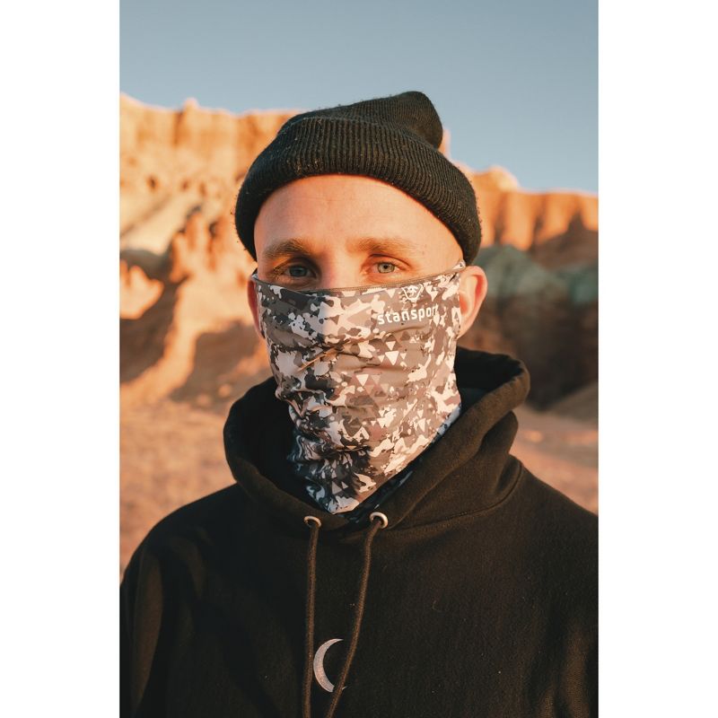 Stansport Microfiber Neck Gaiter  - Camo - 2 Pack