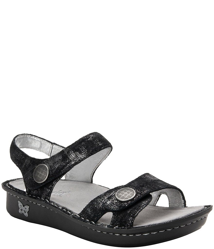 Alegria Vienna Printed Leather Sandals