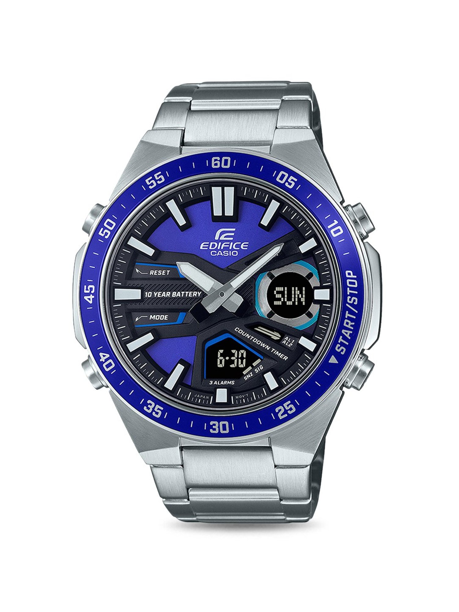 Sonata NP77070PP01 SF Analog-Digital Watch for Men