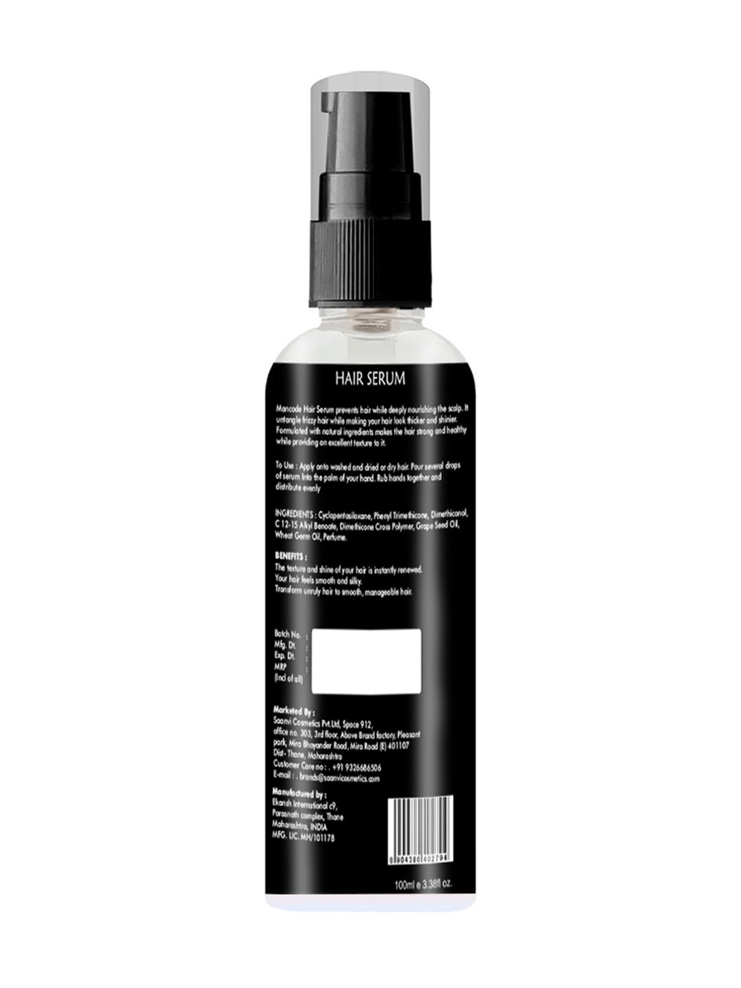 Mancode Hair Serum - 100 ml