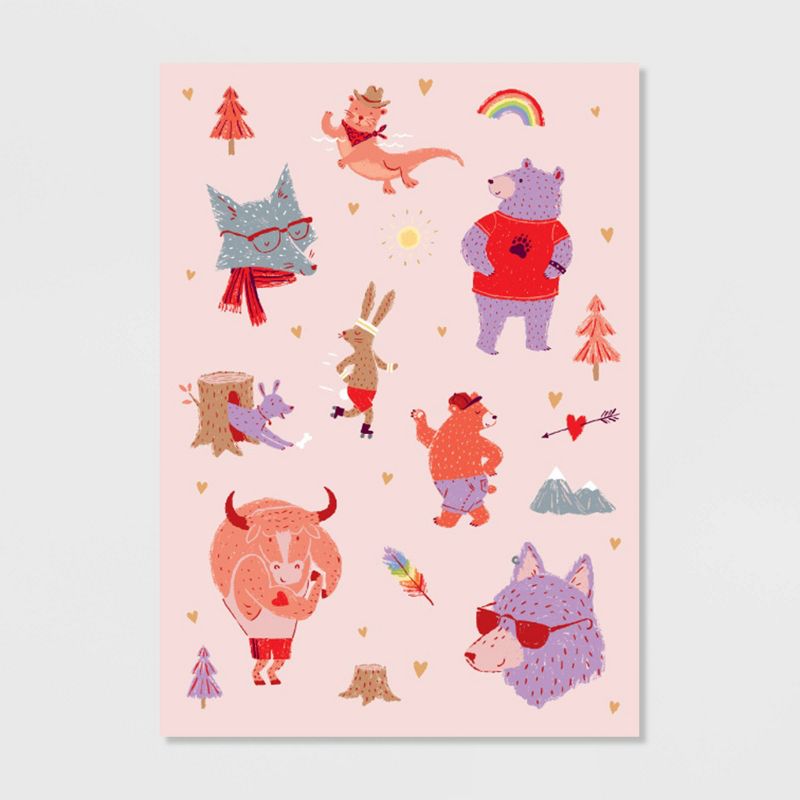 Valentine's Day Cards Wild Animals