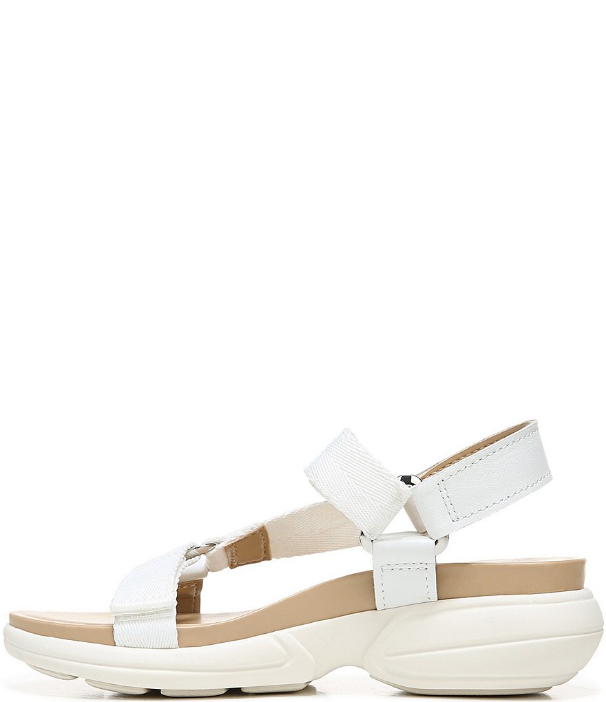 Naturalizer Flores Leather And Fabric Ankle Strap Sandal