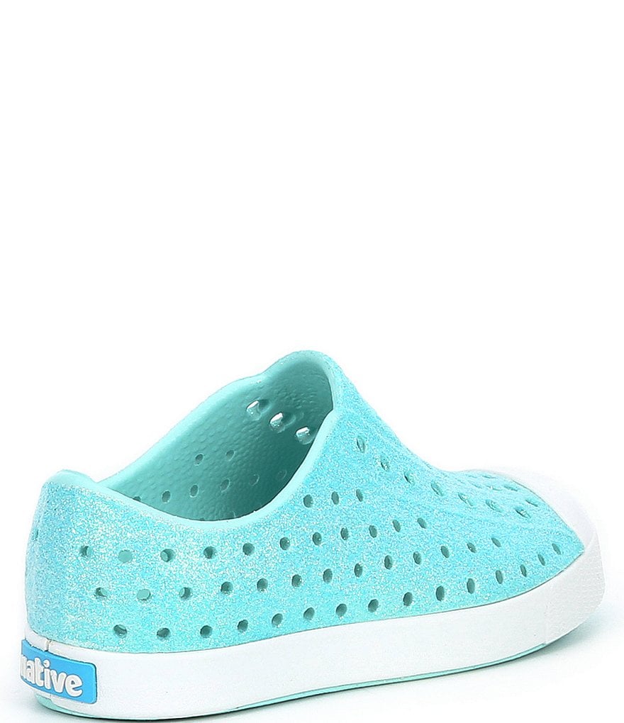 Native Girls' Jefferson Bling Glitter Slip-On Sneakers (Infant)