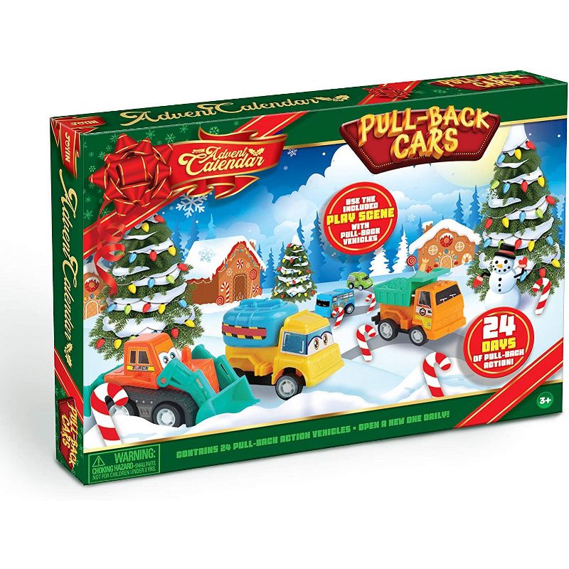 Joyin Advent Calender - Pull-back Cars