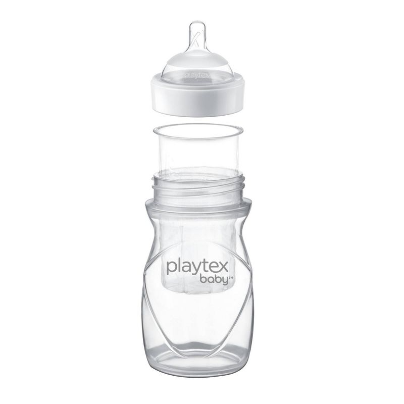 Playtex Nurser Liner/Silicone PODS Baby Bottle Gift Set
