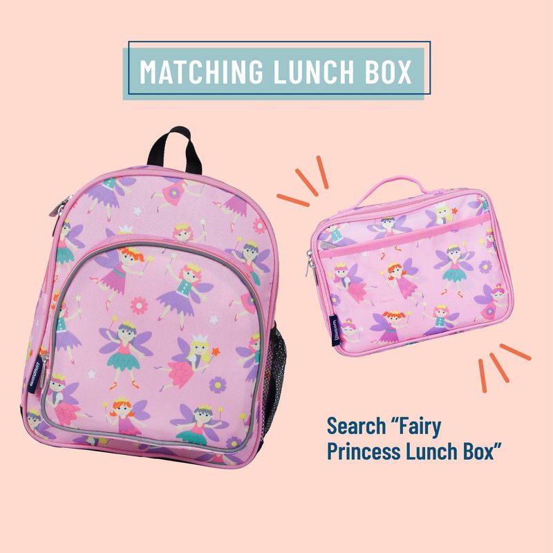 Wildkin Olive 12" Kids' Fairy Princess Pack 'n Snack Backpack