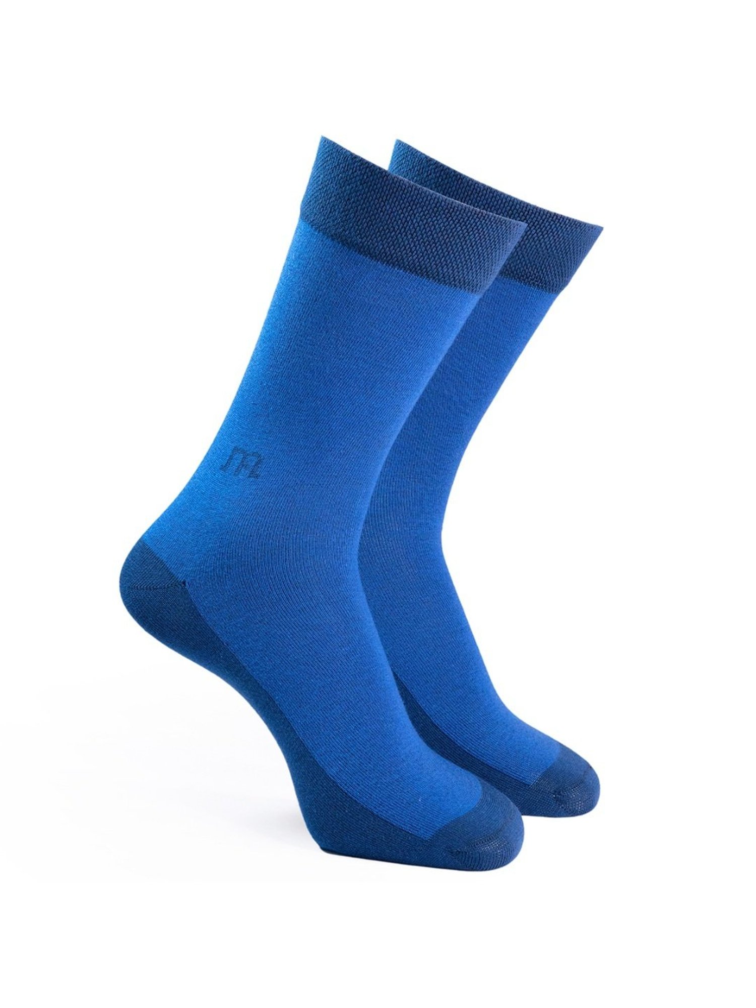 Man Arden Blue Color Block Socks