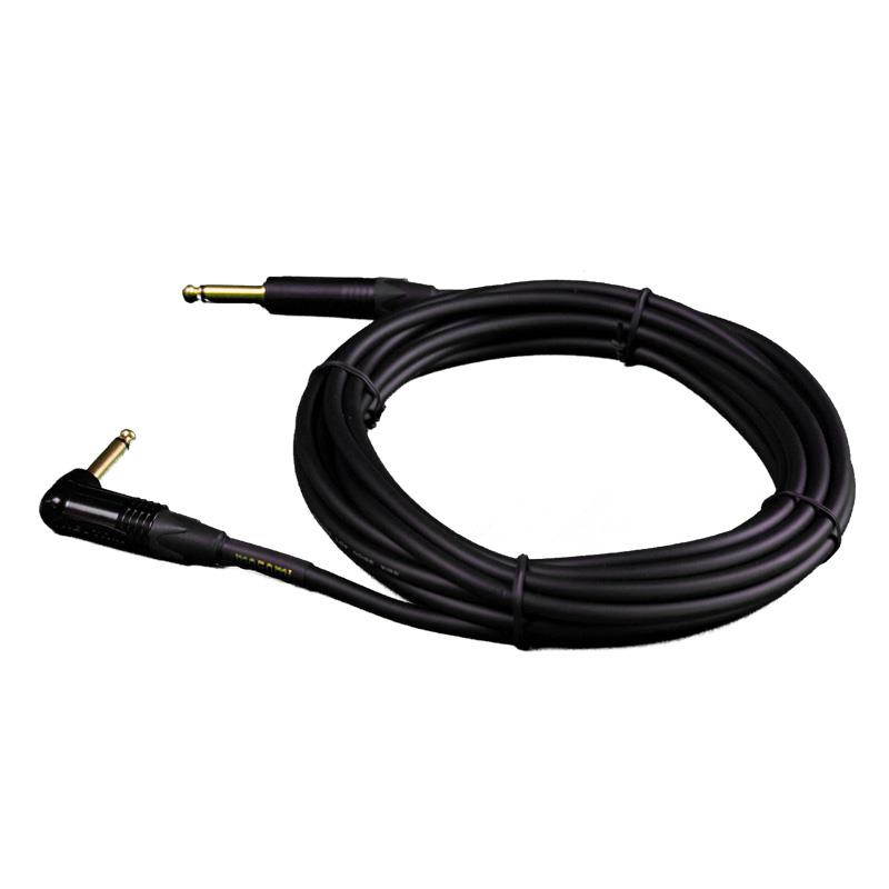 Mogami Gold Instrument 18R - 18ft. Instrument Cable with Right Angle Ends